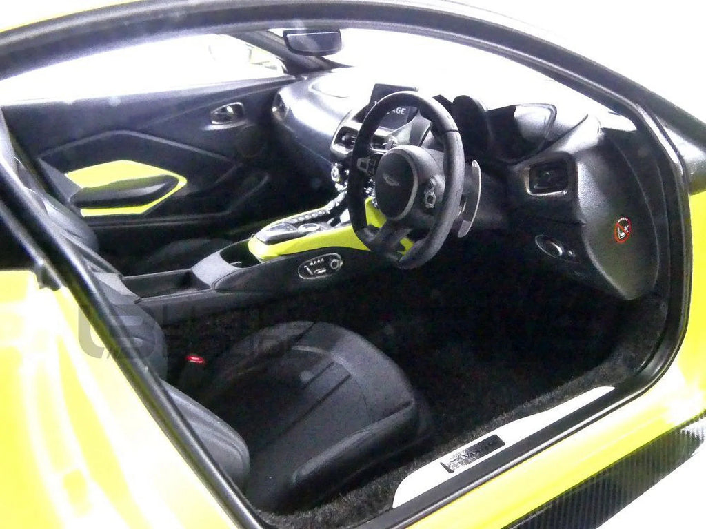 Autoart Green Model 1/18 Lime Top with by Drive) Aston Hand Car RHD Carbon Essence (Right 2019 Vantage Martin