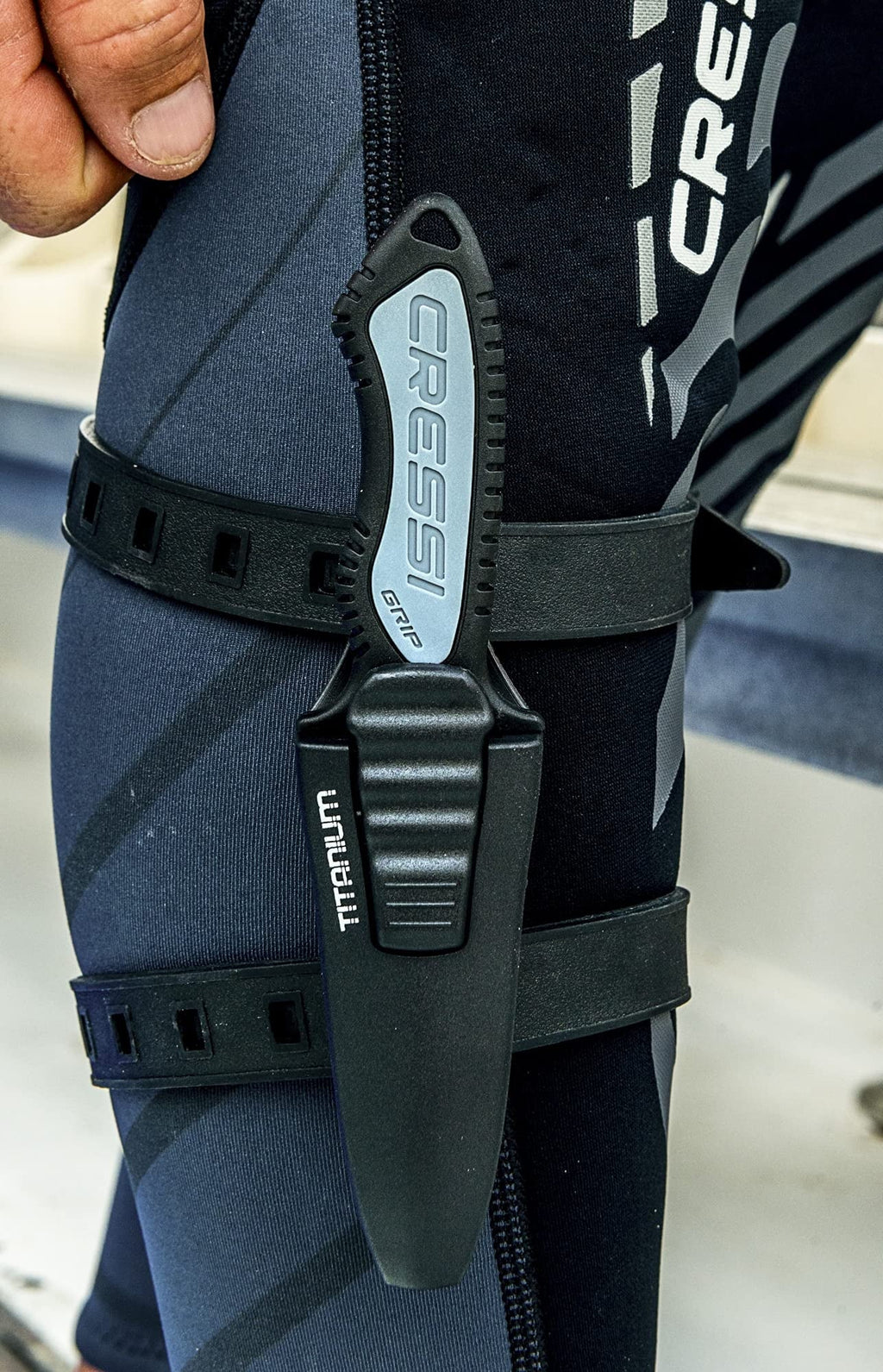 Titanium Cressi Grip Knife