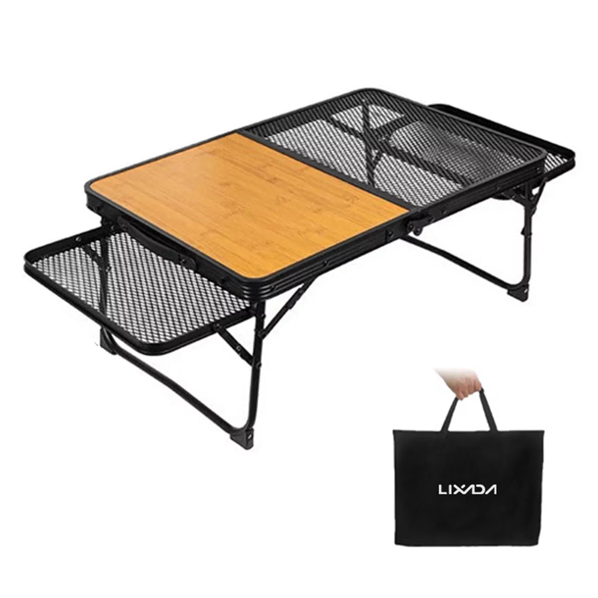 Table Lixada BUZHI ADBEN Outdoor Folding Station dsfen Table,Picnic Picnic Station