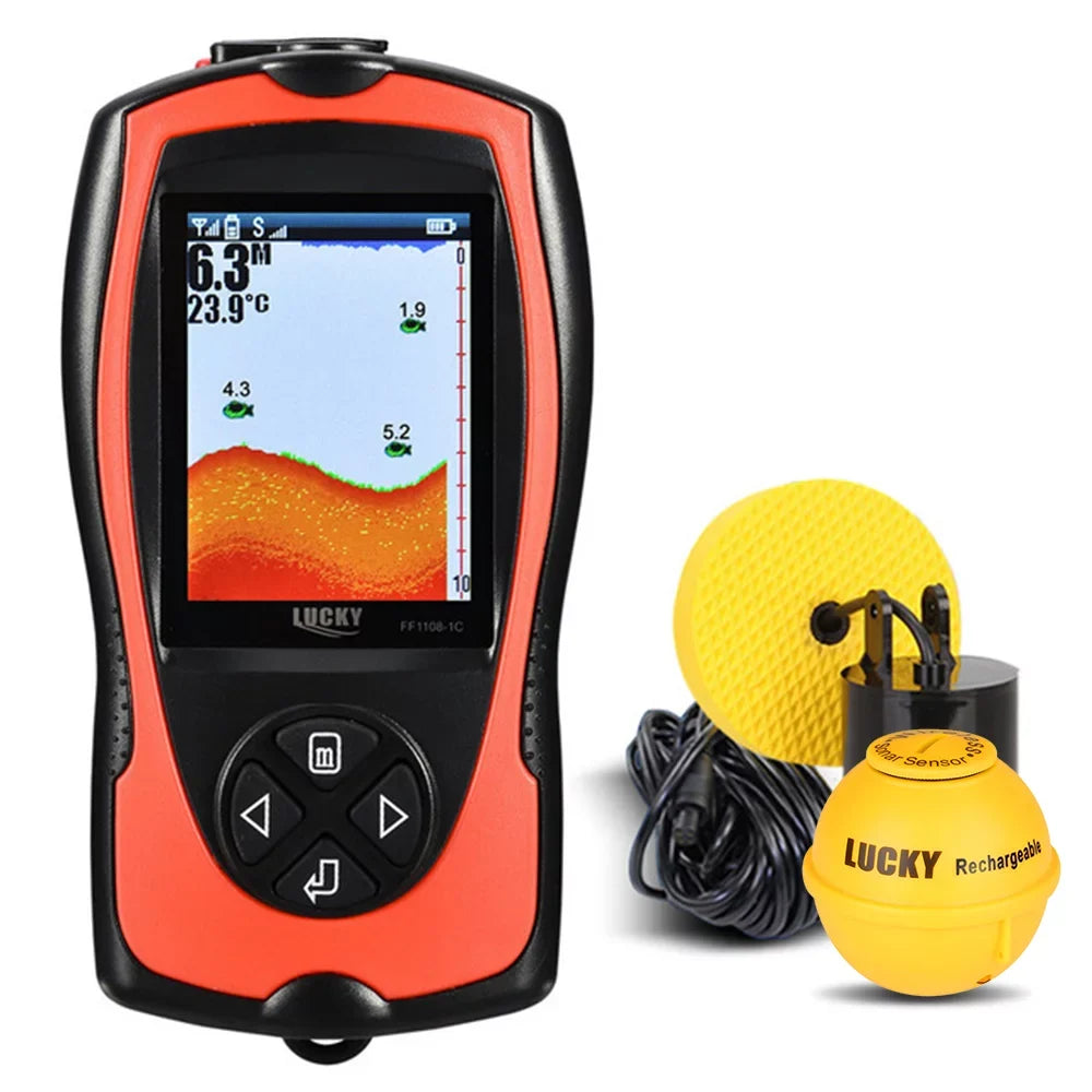 for Portable Fish FF1108 Tracking Underwater Finder Precise Fish Detector 1CLA Wired/Wireless