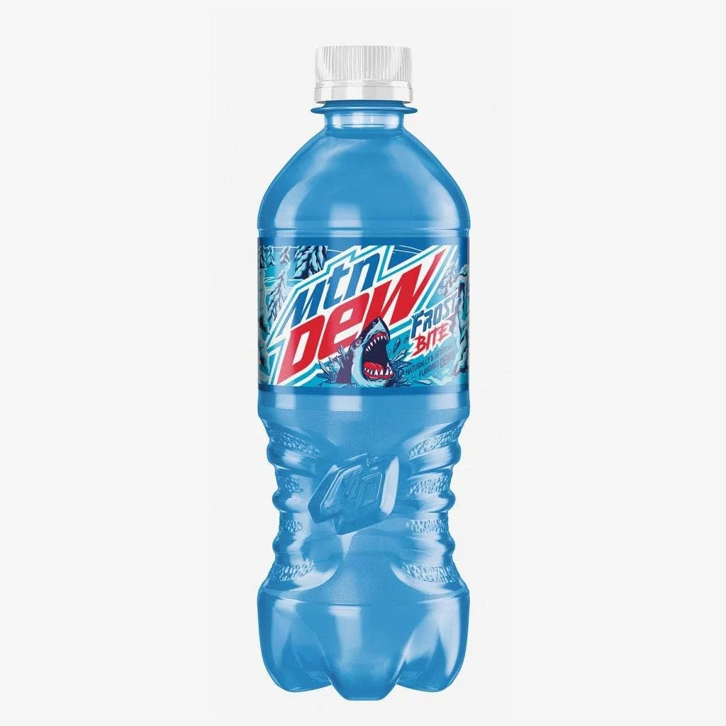 6 20 Edition Bite, Limited Count Fl Mountain Dew Frost Oz Bottle, NEW