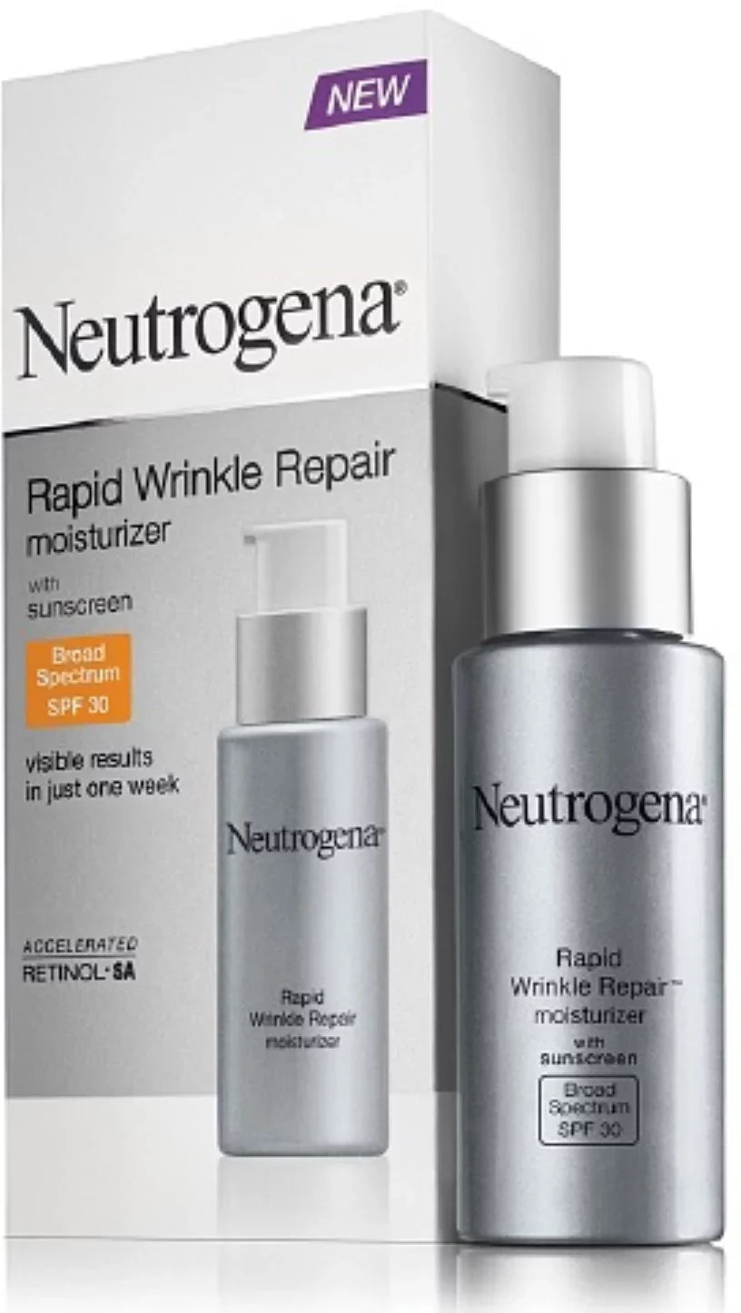 30, Repair Wrinkle oz "Neutrogena Moisturizer, 1 Rapid SPF (Pack of 2)"