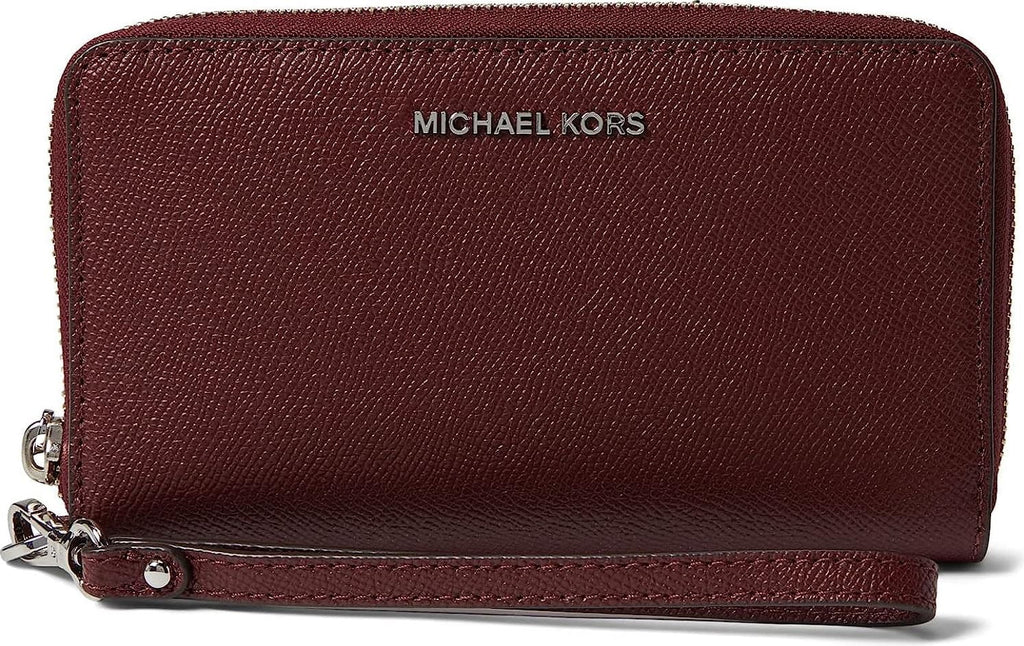 Flat Women's Function Phone Michael One Jet Kors Set Case Merlot Large 32H4STVE9L-580 Multi Size
