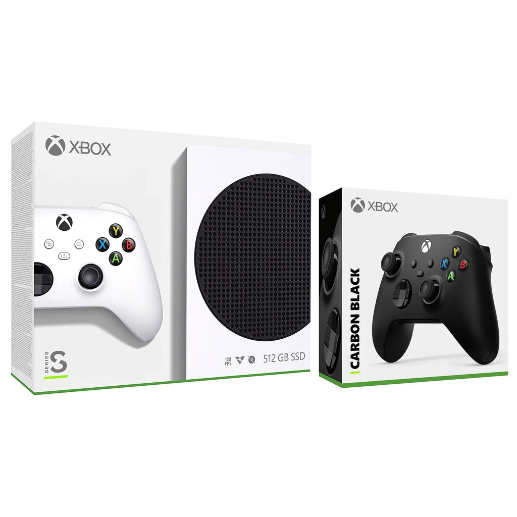 Series Xbox Black - All-Digital Console S Extra Carbon 512GB Controller with