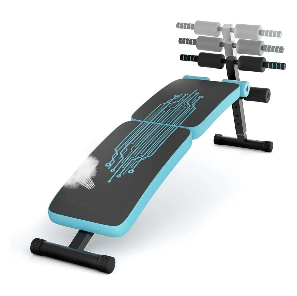 Home , Up Sit Settings Workout Ab Handle for for Sit-up for Height Bench 3 Equipment Gym, Bench Reverse Adjustable with