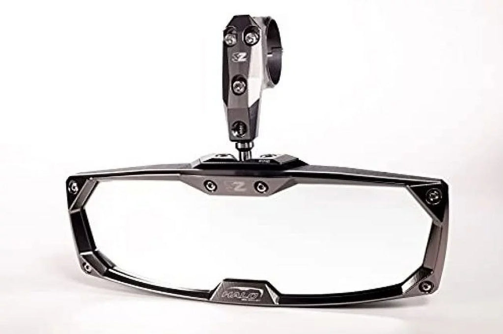 Vehicle Size UTV-Utility Aluminum Billet Mirror Round Various (1.75 Halo-RA for with Task View Bezels Tube) Rear inch