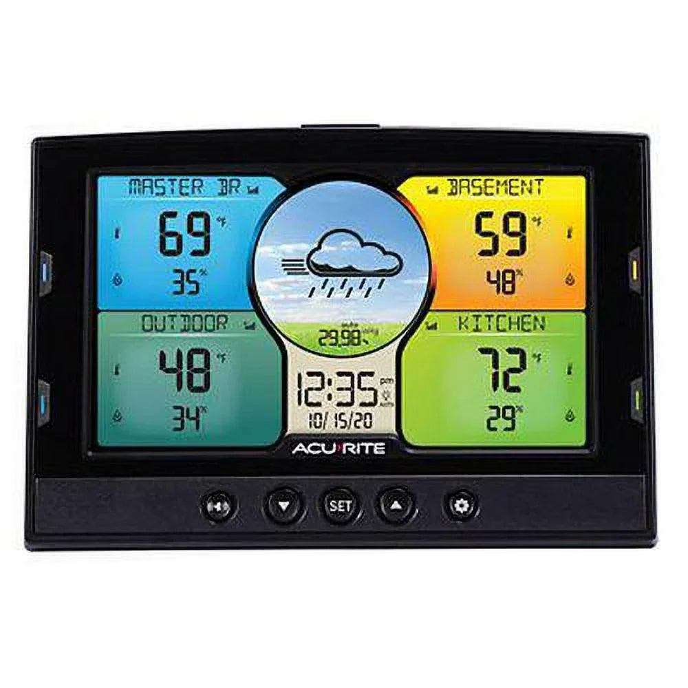 Sensors, 3 with AcuRite Humidity Temperature and Station 100HV