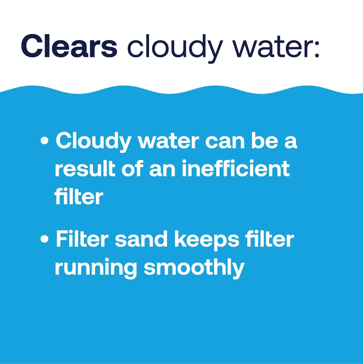 50lb Filter for Swimming Pools, Sand Pool Care HTH Pool