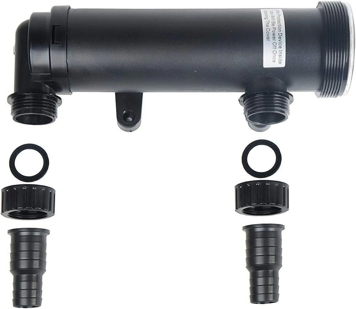 Koi Clarifier Lamp UV For Pond Ultraviolet Light 9W Non-Submersible Fish Filter 11" Aquarium