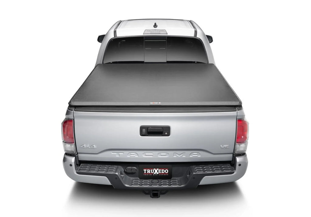 Truck with Truxport Bed Tonneau Caps | (76.1") Up Truxedo w/o Cover 4" 6' Bed | Soft 268101 Compatible Roll Bed 1999-2006 Tundra