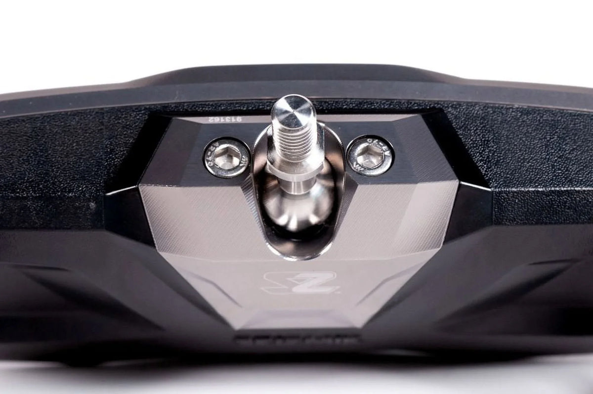 Vehicle Size UTV-Utility Aluminum Billet Mirror Round Various (1.75 Halo-RA for with Task View Bezels Tube) Rear inch