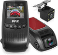 Screen View Dual Dash Rearview System Pyle Video Cam 1.5” Camera Recording Monitor DVR Digital Rear