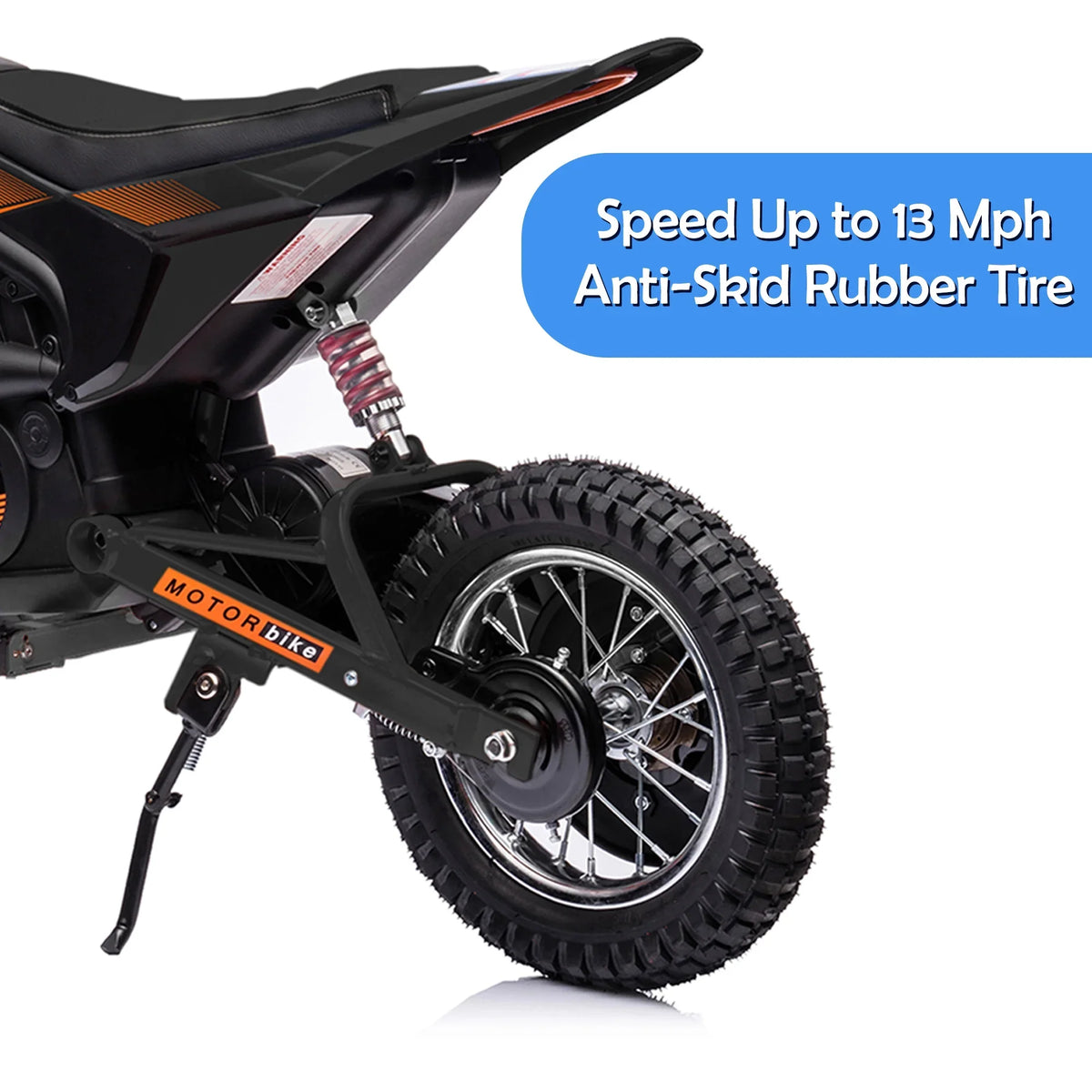 Years Child Toy JoyWheels 13mph, 24V Dirt Motor Bike, Motorcycle Ages Bike, Boys Black Electric +, 13