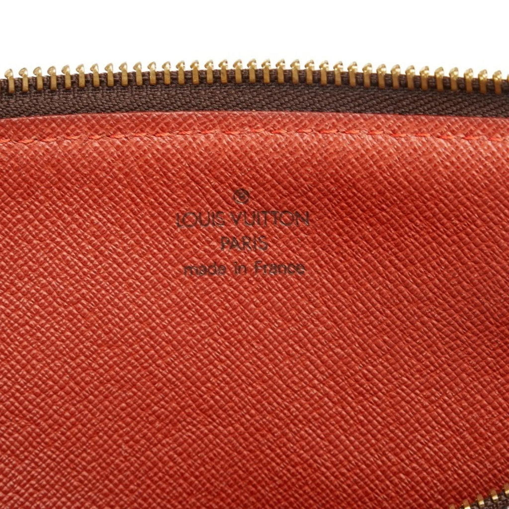 Pre-Owned Handbag N51303 Women's PVC Ebene (Good) Brown Damier Leather Papillon
