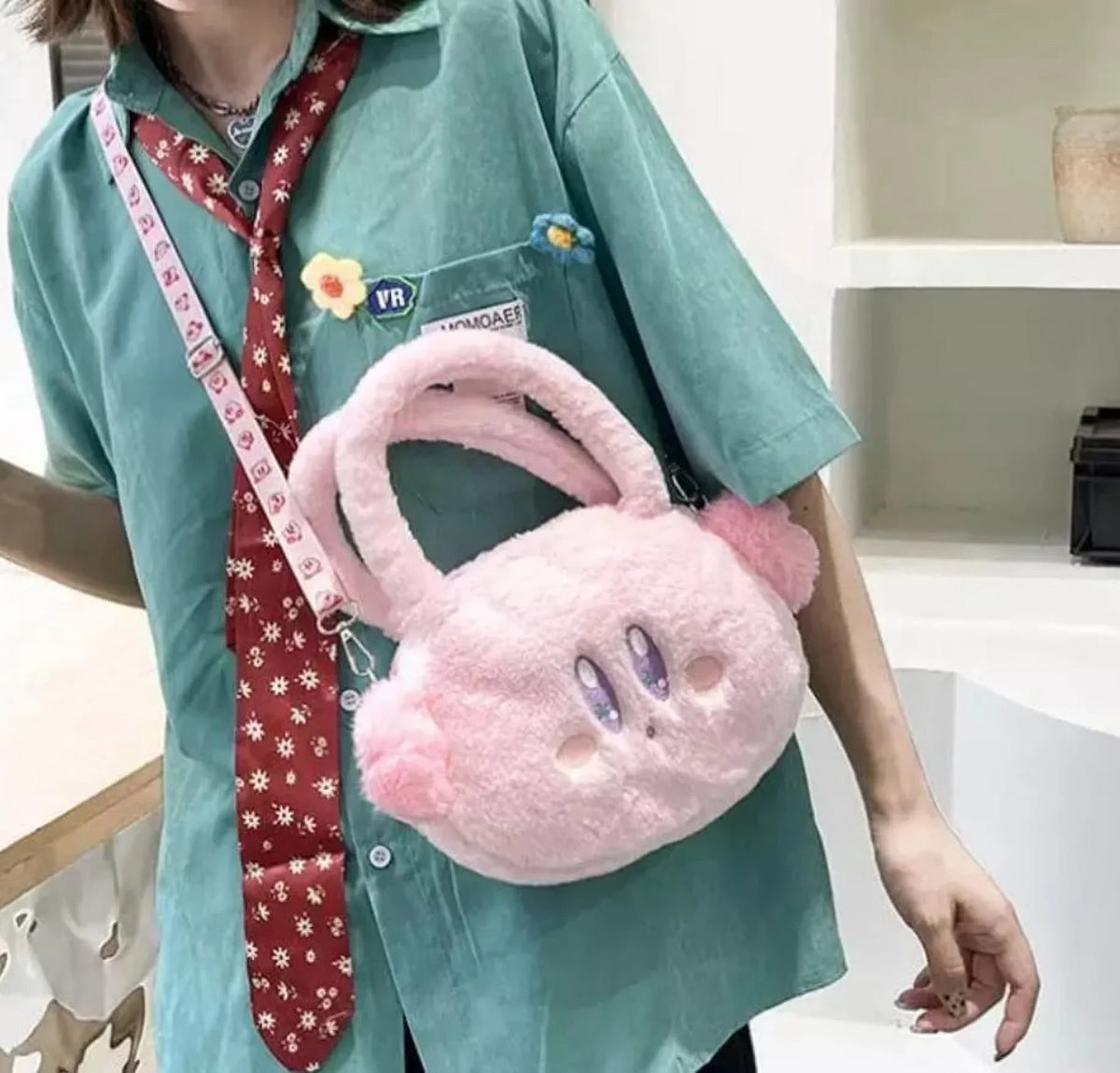 Bag Kawaii Fluffy Kirby Bag Girls Gifts Crossbody