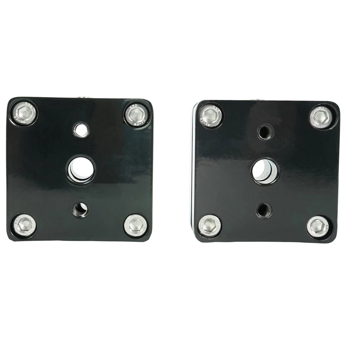 Rockville Speaker Mount 360° Black Swivel 2) Pods Surface Aluminum 5.25" MAC525B