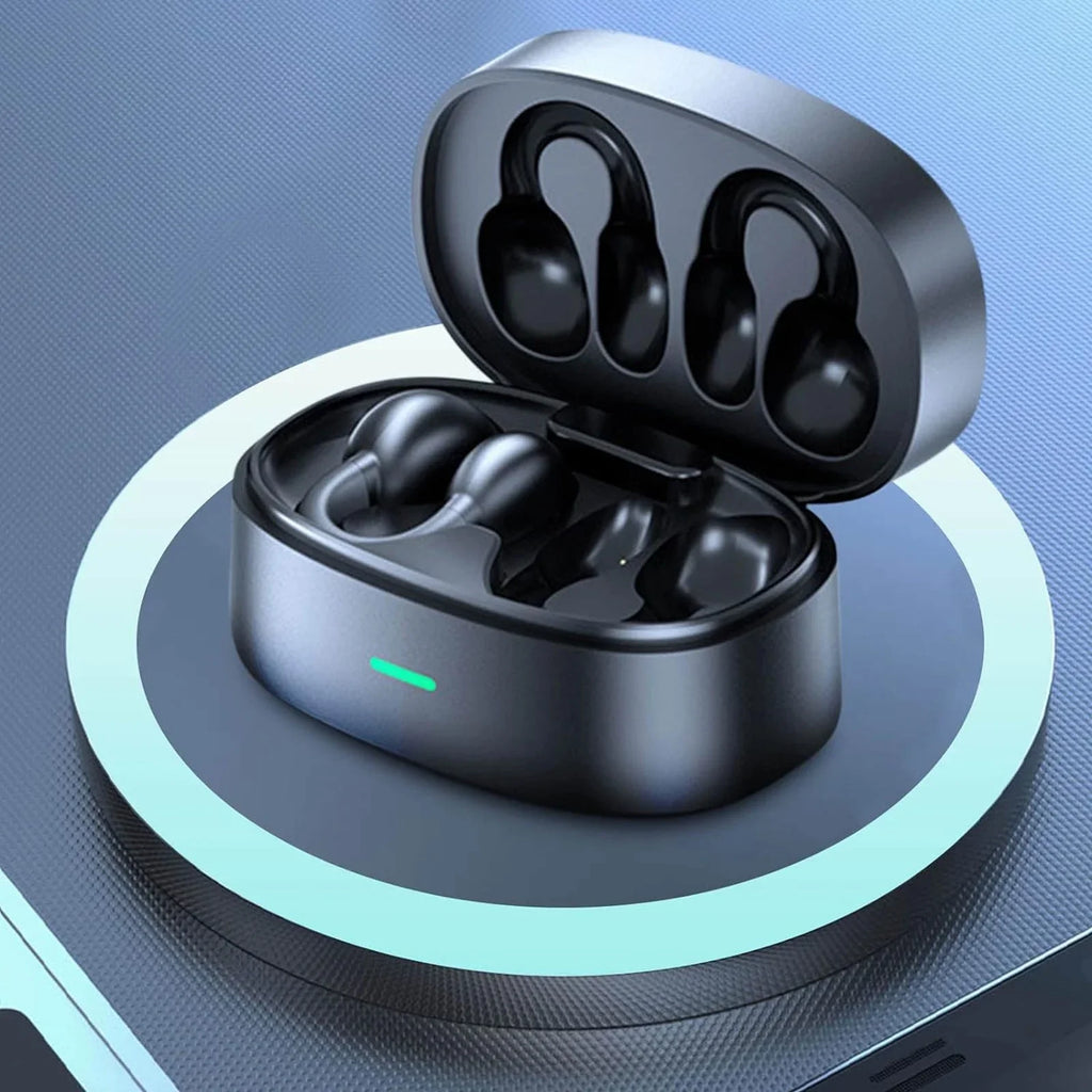 Ope Bone Open Earring Headphones Headphones Wireless Headphones Clip Sports Wireless Mini Running Earbud Ear Headphones ZiSUGP Conduction Running Headphones Sports On