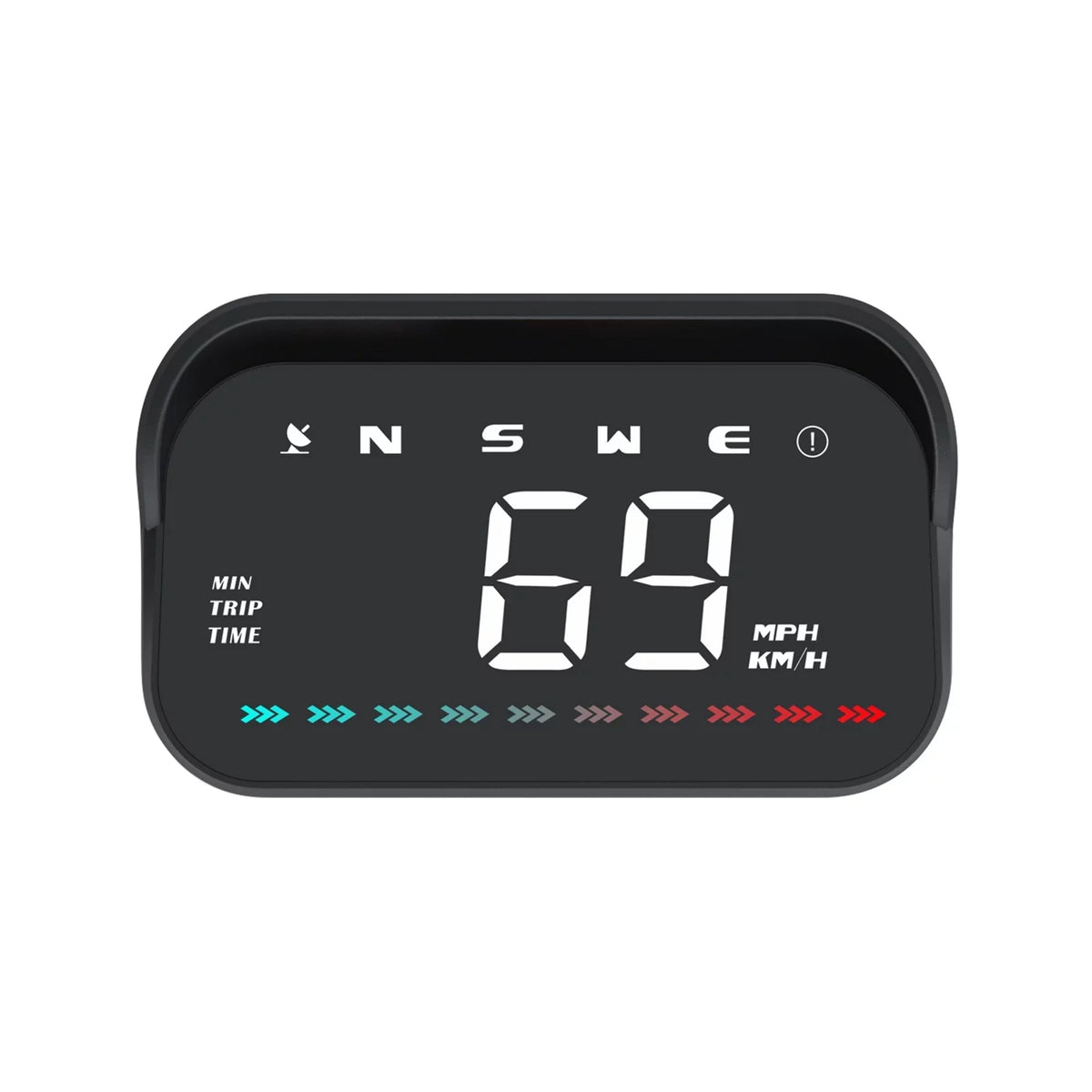 Display Speedometer for with Overspeed Pinnaco Digital Heads-Up Alarm Car GPS Speedometer