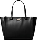 Regatta Handbag, New Spade York Leather Kate Black Vita Court