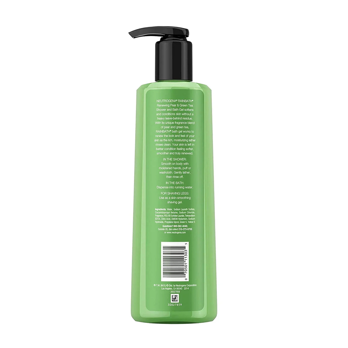 and Tea Ounce Rainbath Pack 5 Neutrogena 16 Shower Gel Bath and Green Pear