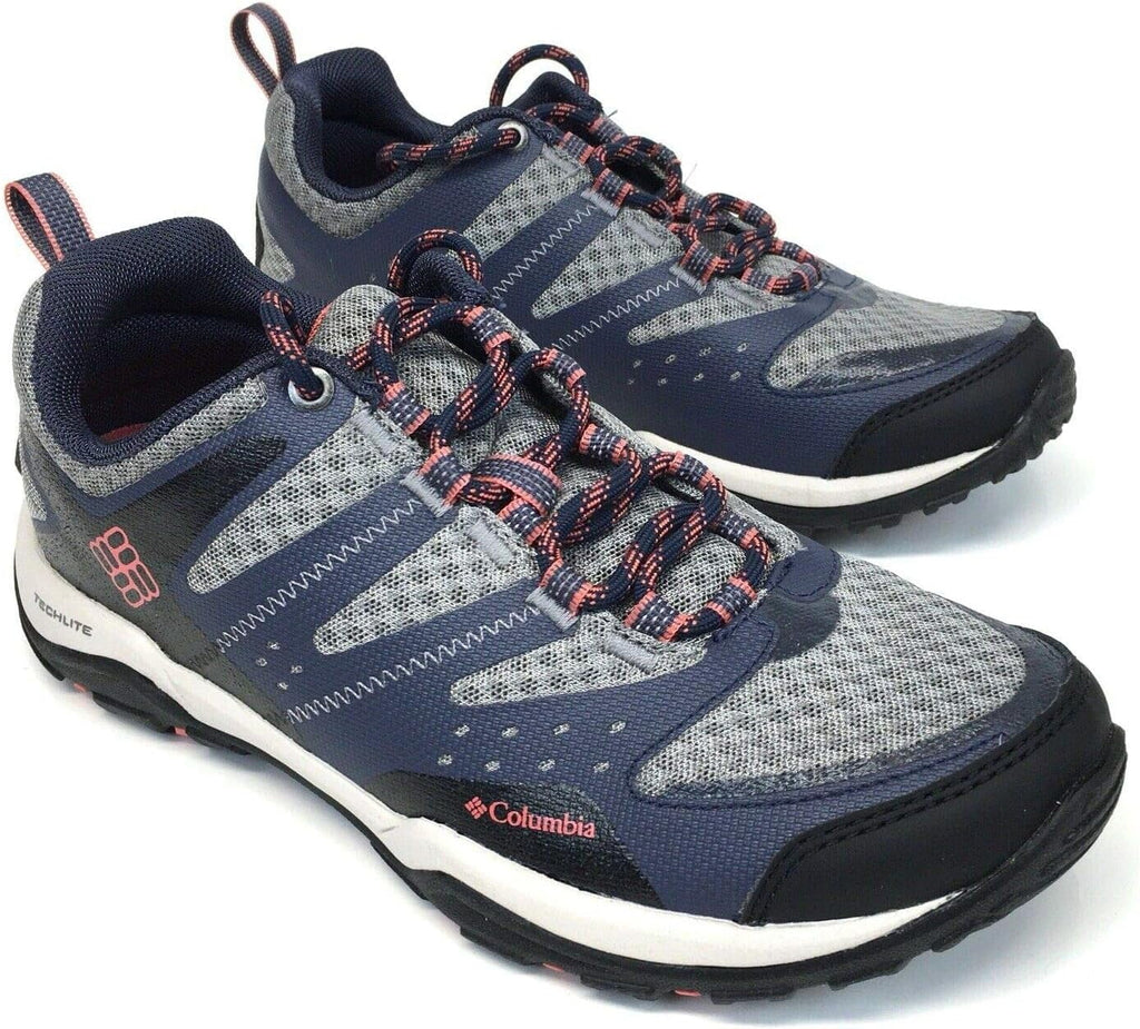 Grey Blue Women's Pass Columbia Size Granite 9 Outdry Shoe