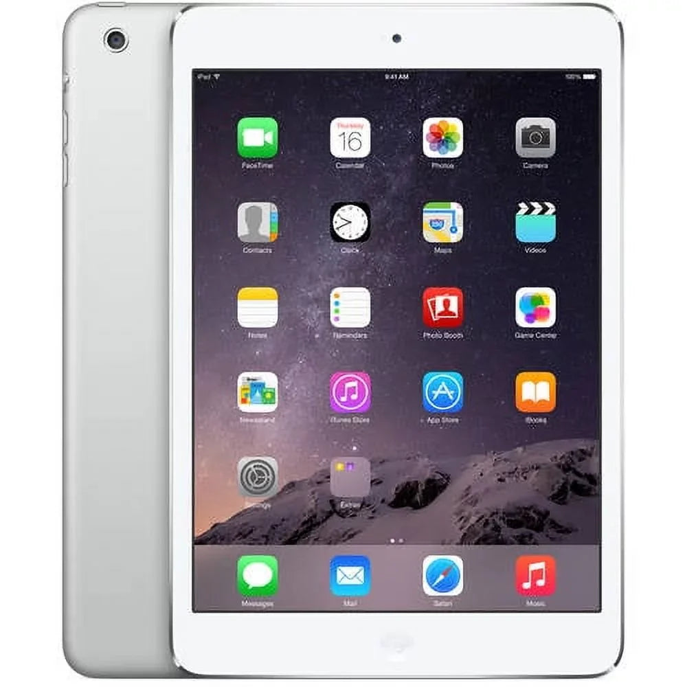 2 iPad Restored (Refurbished) Silver Wi-Fi 16GB ME279LL/A Mini