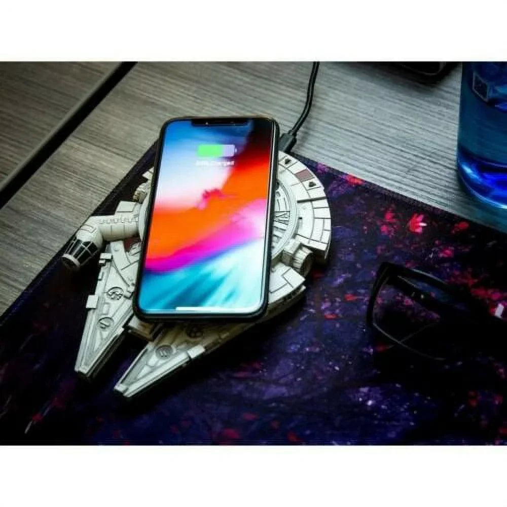 Charger Falcon Charging AC with Wireless Millennium Adapter Pad Star Wars