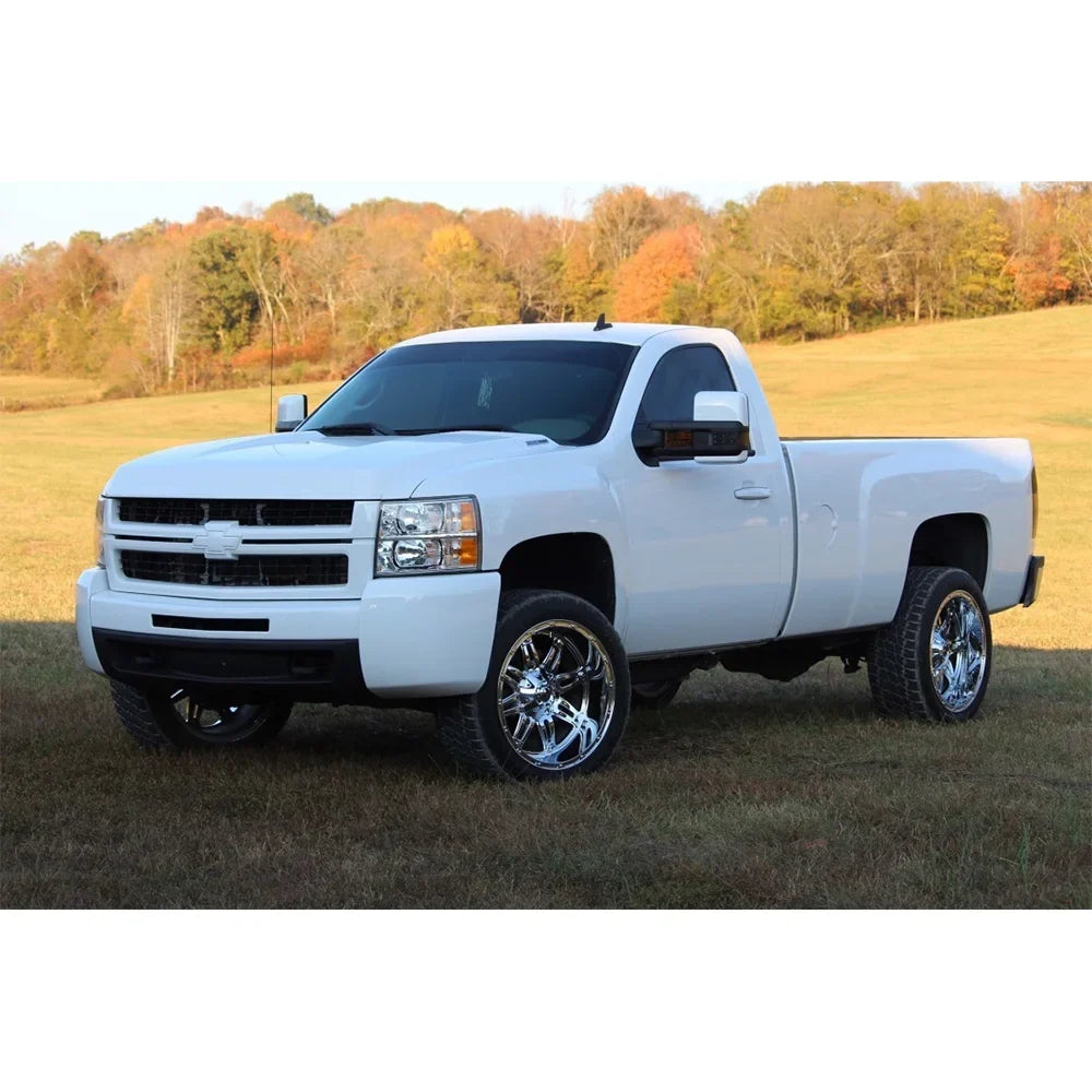 Power 2007-2014 Tow Smoke Base Lamp+Backup Silverado Mirror For SILVERADO, CHEVROLET select: TAHOE Fits Turn Sierra CHEVROLET 2007-2013 07-13 Heated