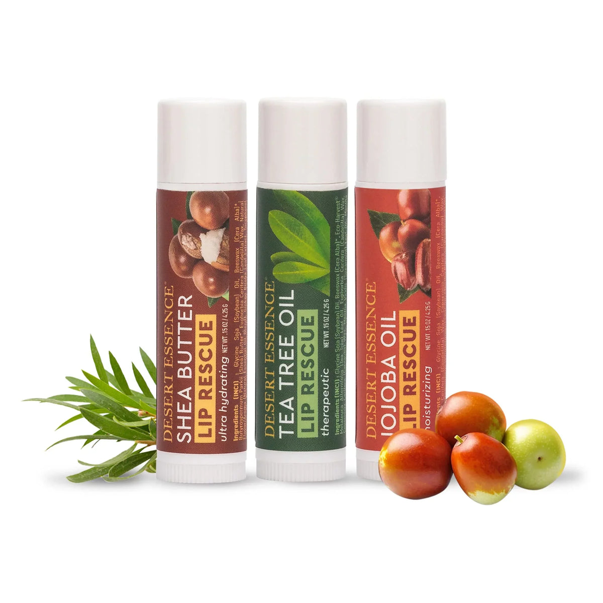 Lips Shea Hydrating Oil Pack Extract- Soothes Balm w/ Oz Dry - - Desert Beeswax Essence Ginkgo Soft 24, Rescue of Cracked Lip Peppermint Ultra Biloba E Moisturizer 0.15 - - Butter - Vitamin Stick, Or