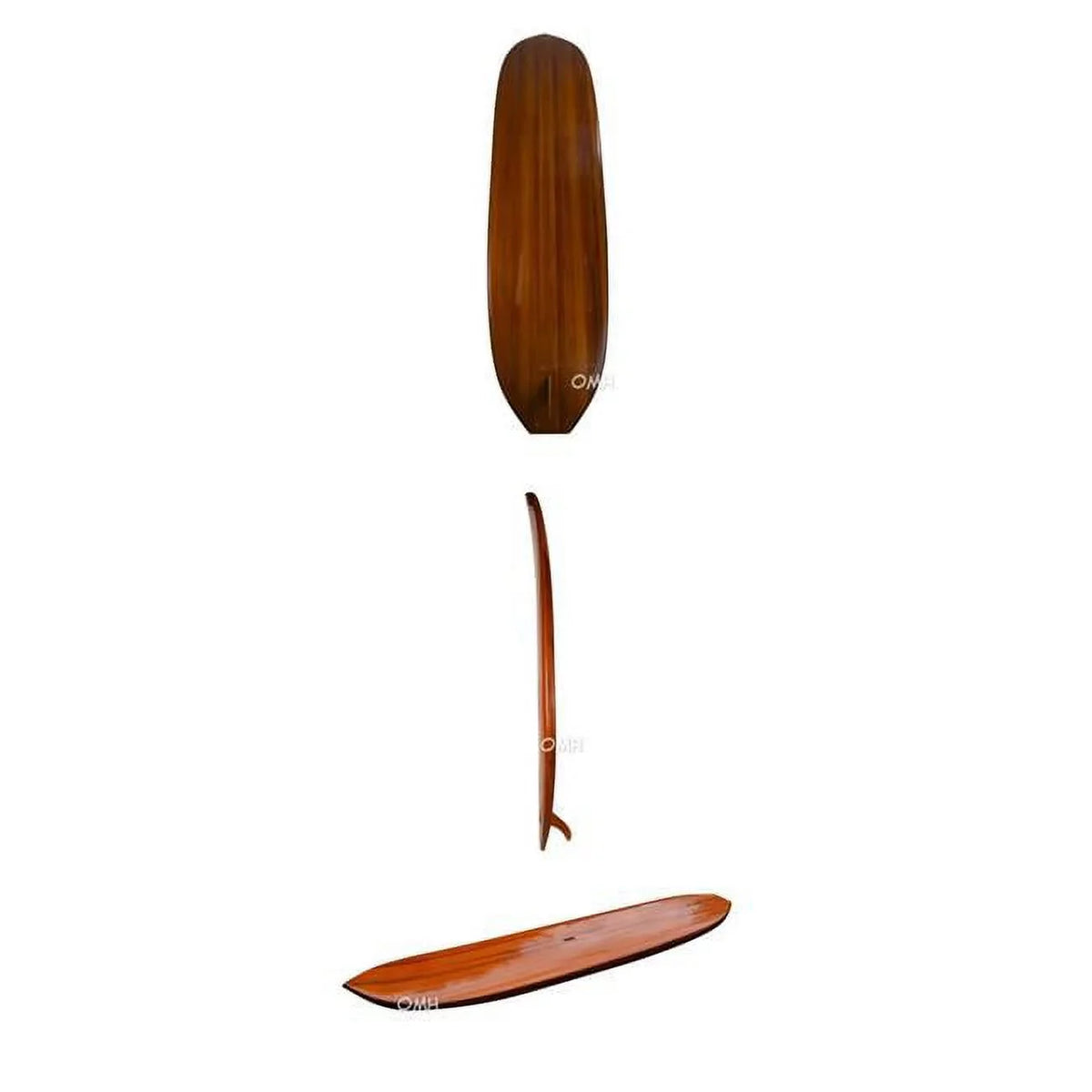 1 ft. Modern Fin, Cedarwood 11 with Board Old Classic Handicrafts Paddle K222