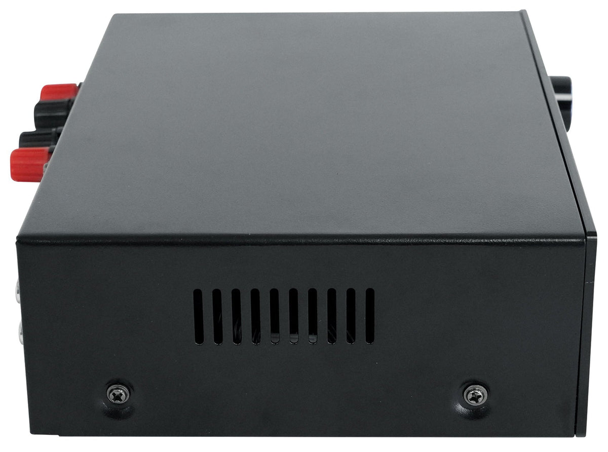 Amplifier BLUAMP Bookshelf 6.5" w/ Bluetooth+(4) 150 Speakers+Stands Rockville