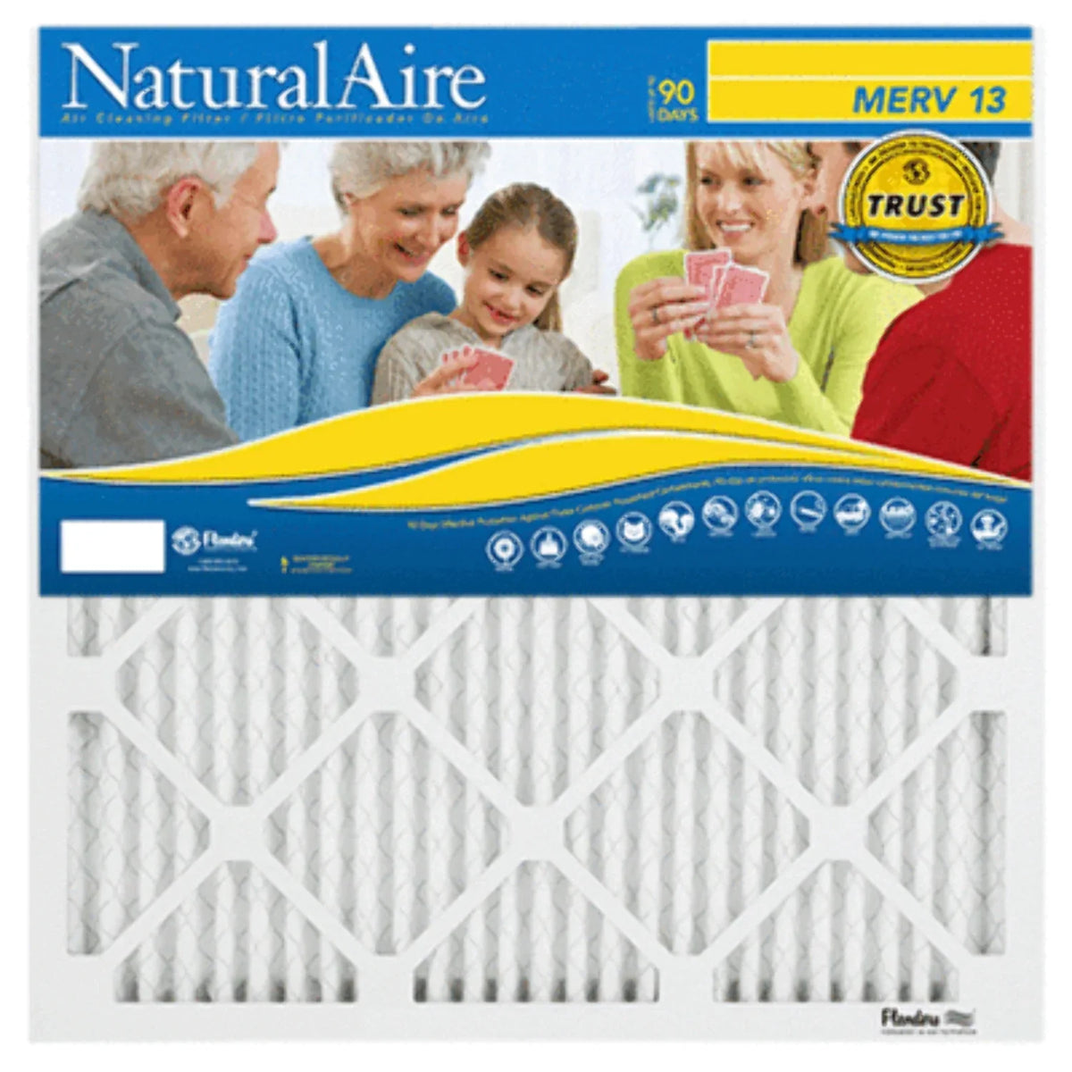 10x20x1 Filters NaturalAire 13 (12 pack) MERV Ultra Healthy 95003.011020