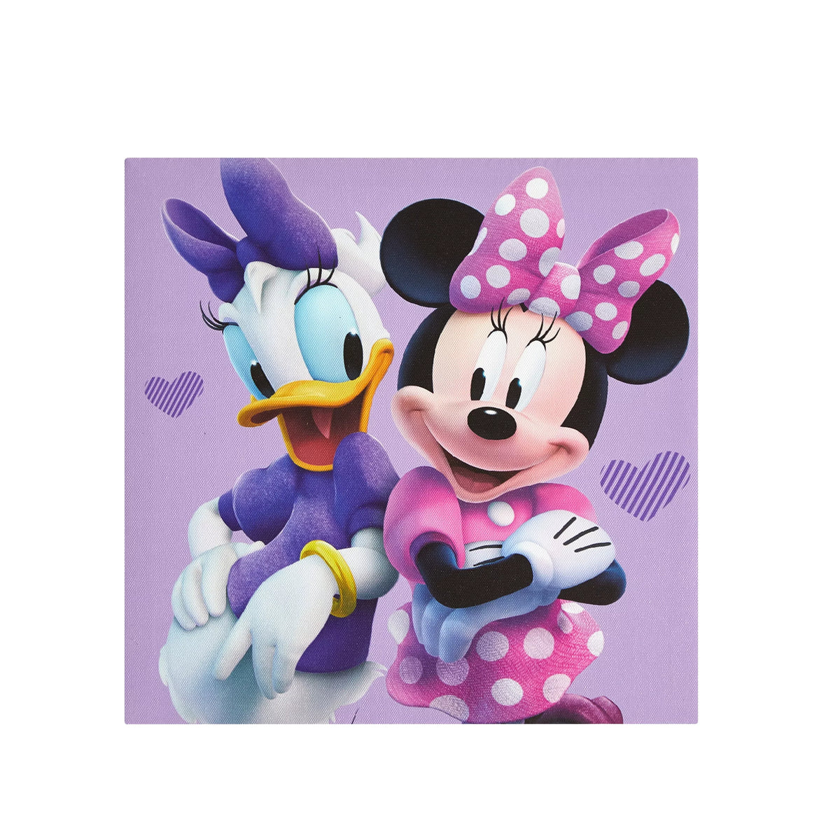 Minnie Art Canvas Mouse 4 Wall Disney Pink Pack Children's