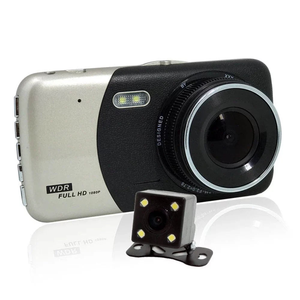 Cam Full Dash Front Angle and Backup with Dash Cam Vision Dual Night Camera Wide Mabozo Rear,Driving Camera Recorder HD 170° Dashboard