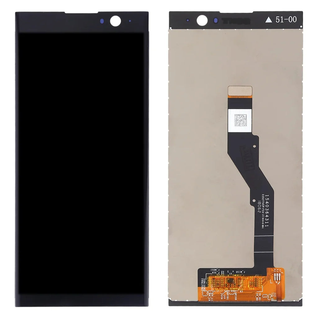 Parts Assembly(Black) OEM with Screen Repair Full LCD Plus for Cellphone Xperia Digitizer XA2