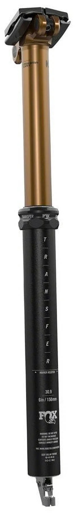 Internal 31.6, Kashima Route, - Transfer Seat 125mm FOX Travel, Factory Post Dropper Coat