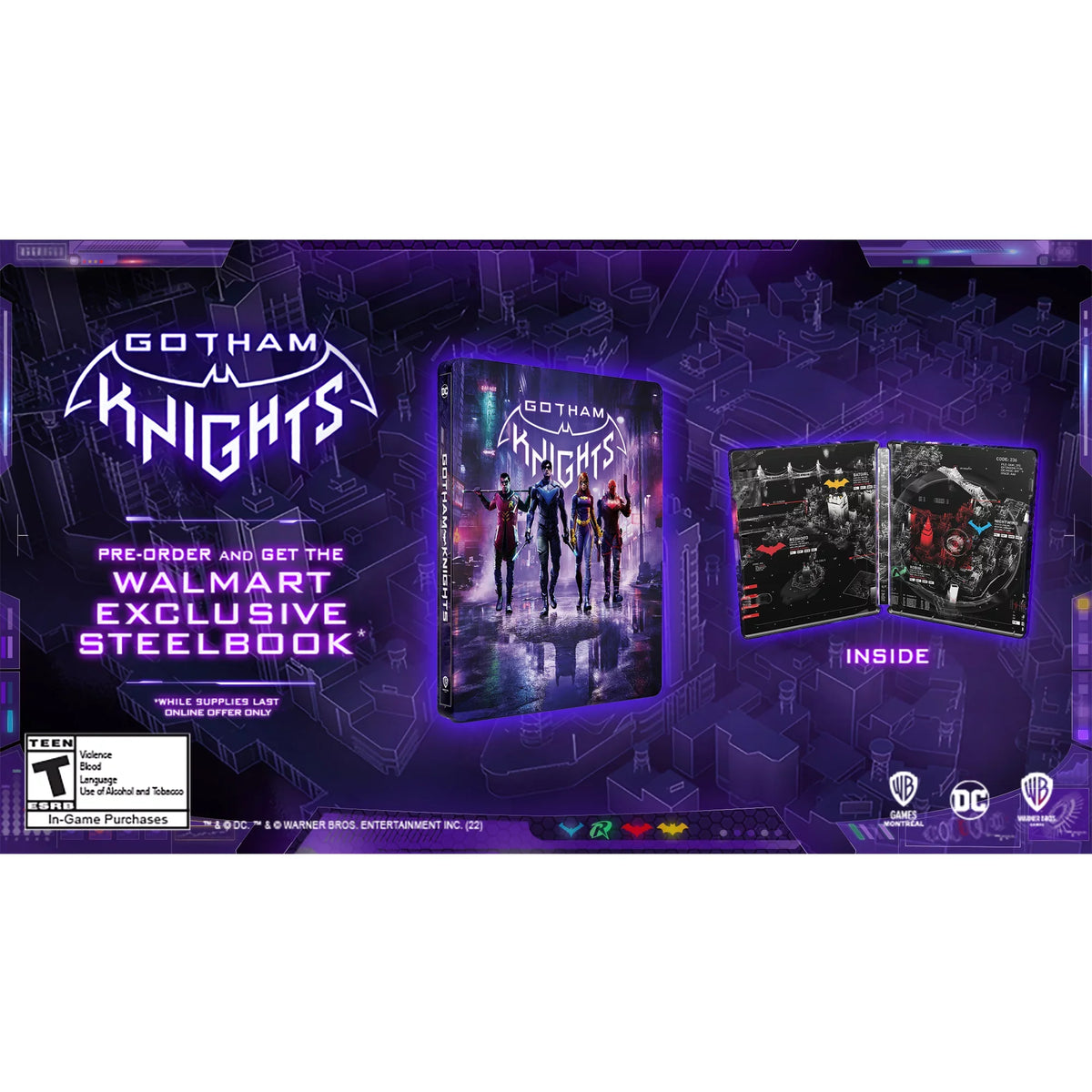 Knights - Gotham Steelbook + 5 PlayStation Exclusive