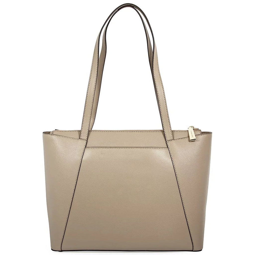 Maddie Michael Tote-Truffle Kors Medium Leather Crossgrain