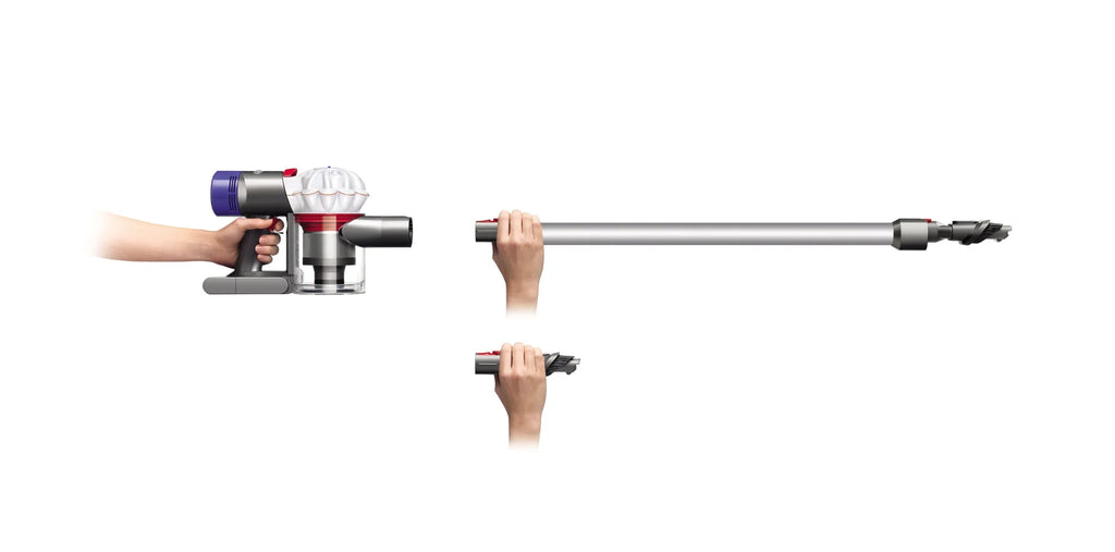 Cordless Refurbished | Dyson HEPA | Allergy V7 Vacuum White/Silver