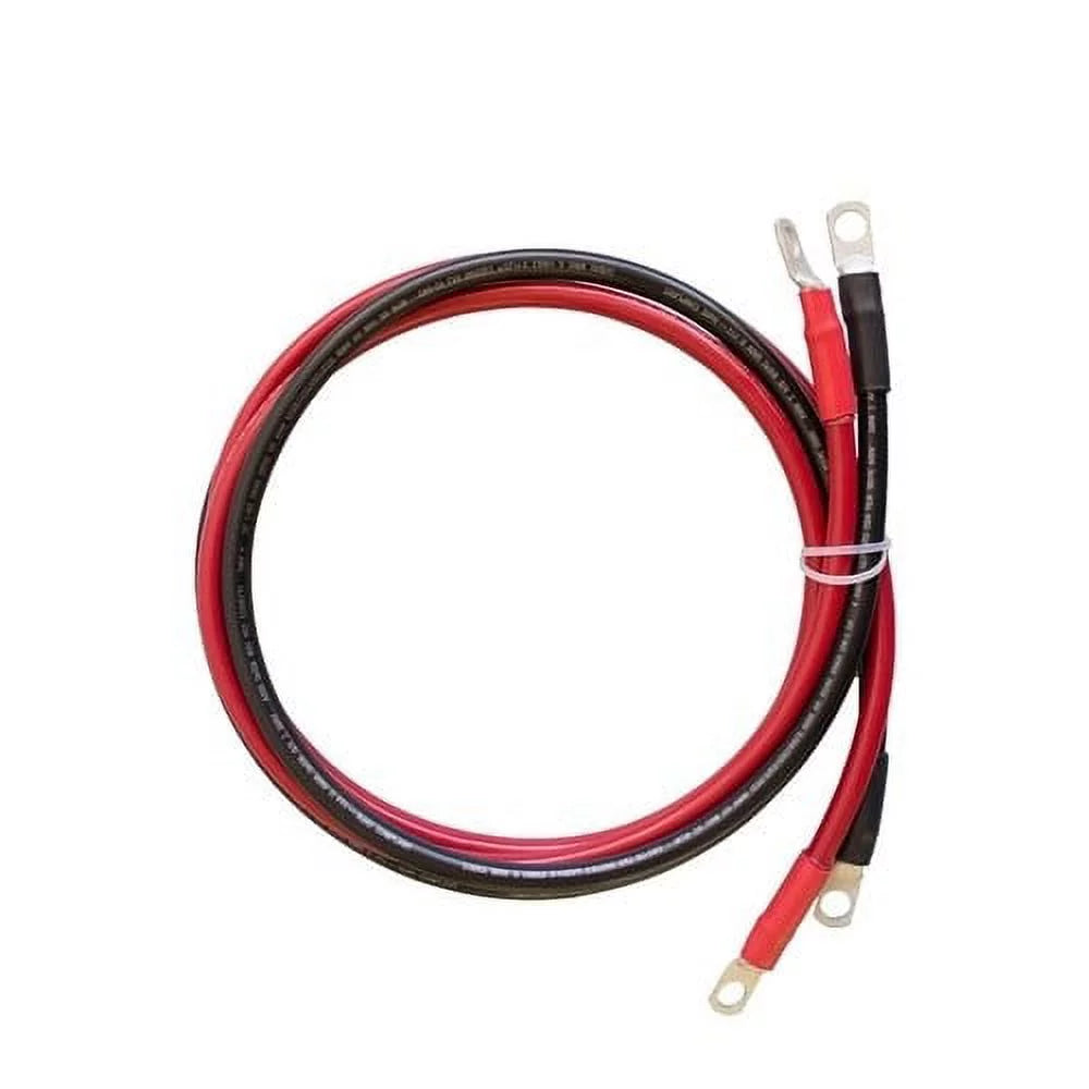 Cable Renogy Connecting 1 Inverter Battery, to Pair 5ft Inverter for 4AWG