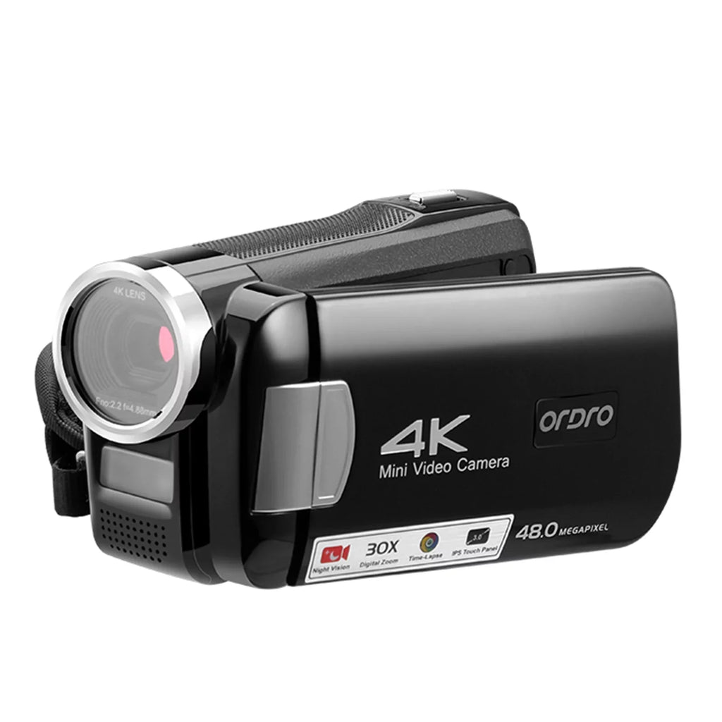 GoolRC with Zoom Battery Inch Touchscreen DV Digital 30X 3.0 Digital IR Carry Video 4K Bag AC2 Control Remote Recorder IPS 48MP