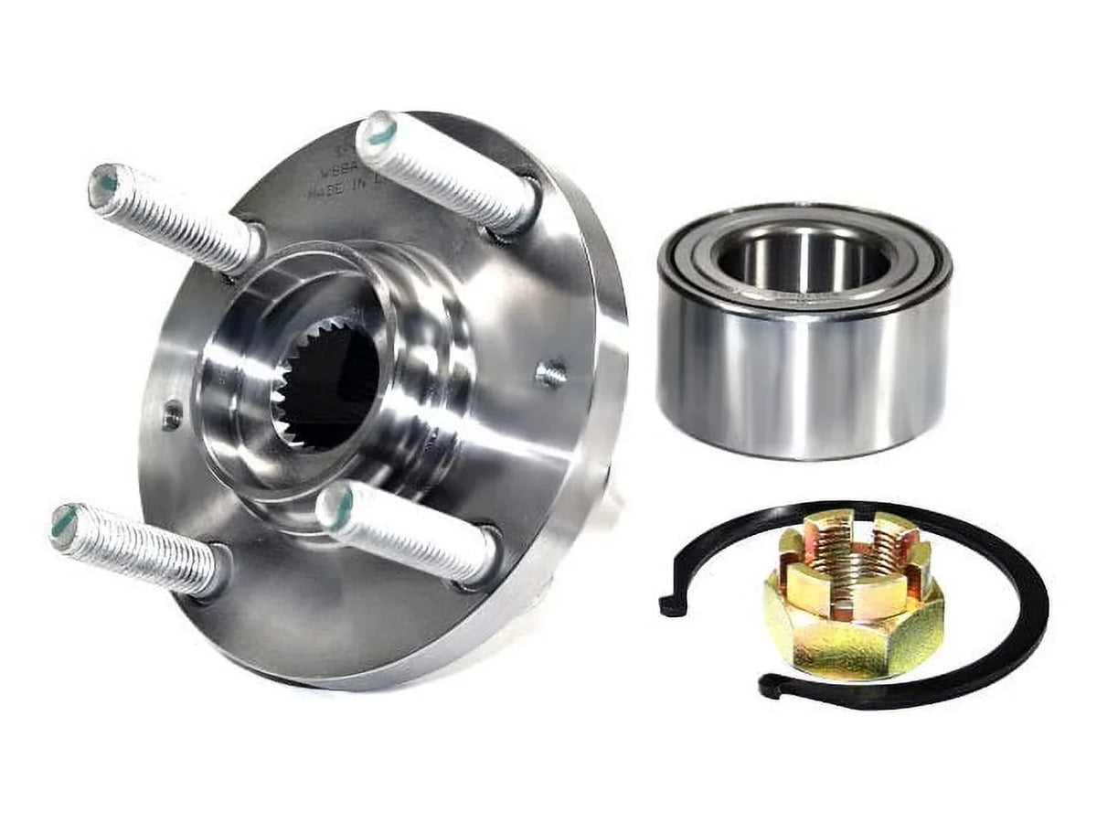 2006 2011 2004 2002 Repair Kit 2008 2009 - 2007 with 2010 Front 2005 Hub Compatible 2003 Hyundai 2000 - 2001 Wheel Accent