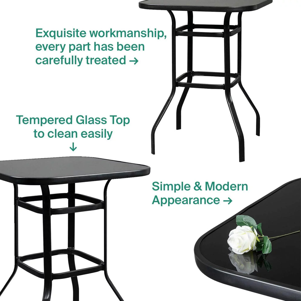 Bar Glass Layla Weight Table Light Bistro
