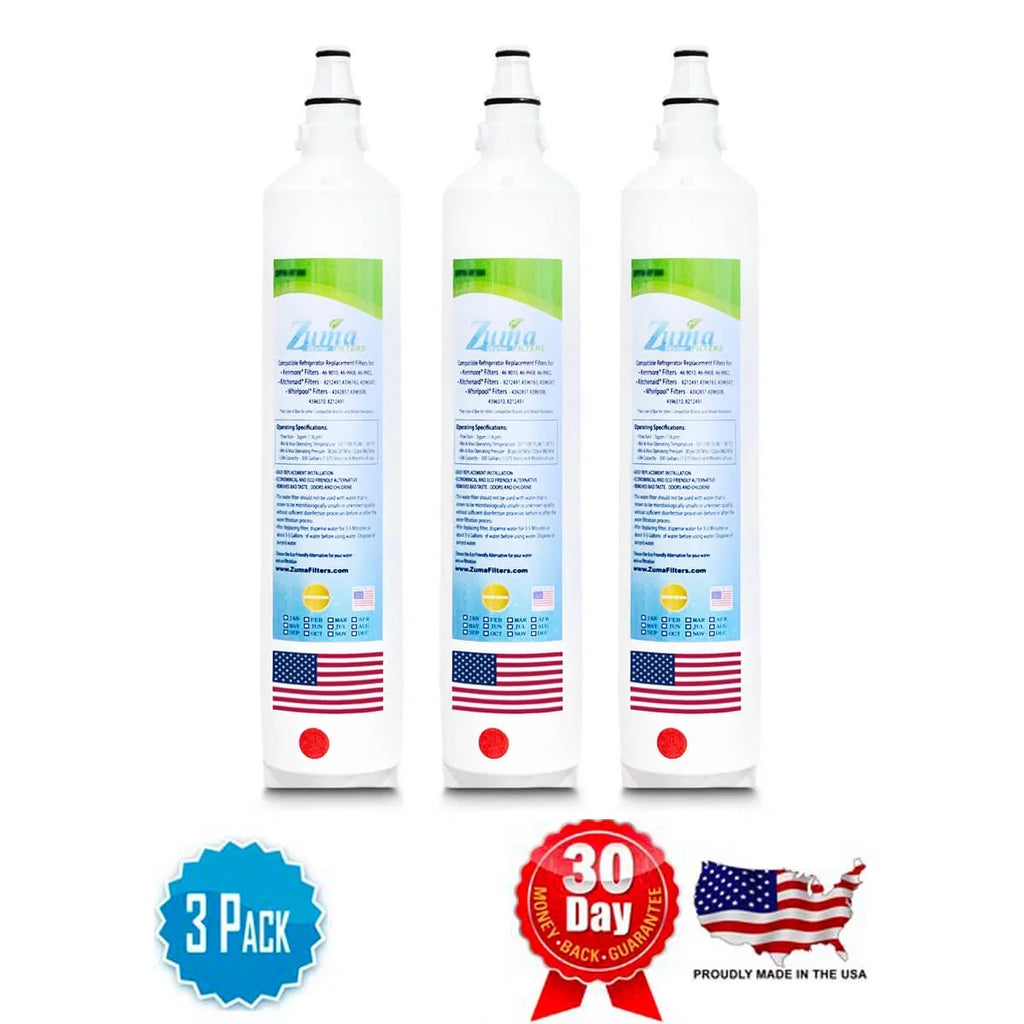 Compatible 3 Made ZWFZ1-RF750 , U.S.A. ZUMA BI48SDO # - Filters with , Model - Subzero® in , Water Pack Brand