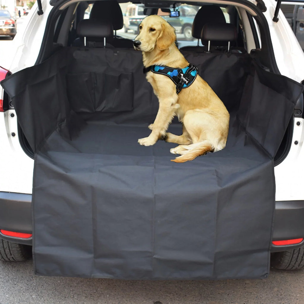 Cloth DirtEscape-proof Protective Mat Sedan Trunk Thicker Pet Van Cushion Dog Organizer Car Seat Resistant for Bite SUV Trunk Oxford Mat Mat