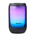 Waterproof Bluetooth Speaker with Glow + Mega Changing Battery Color Rechargeable iHome Play