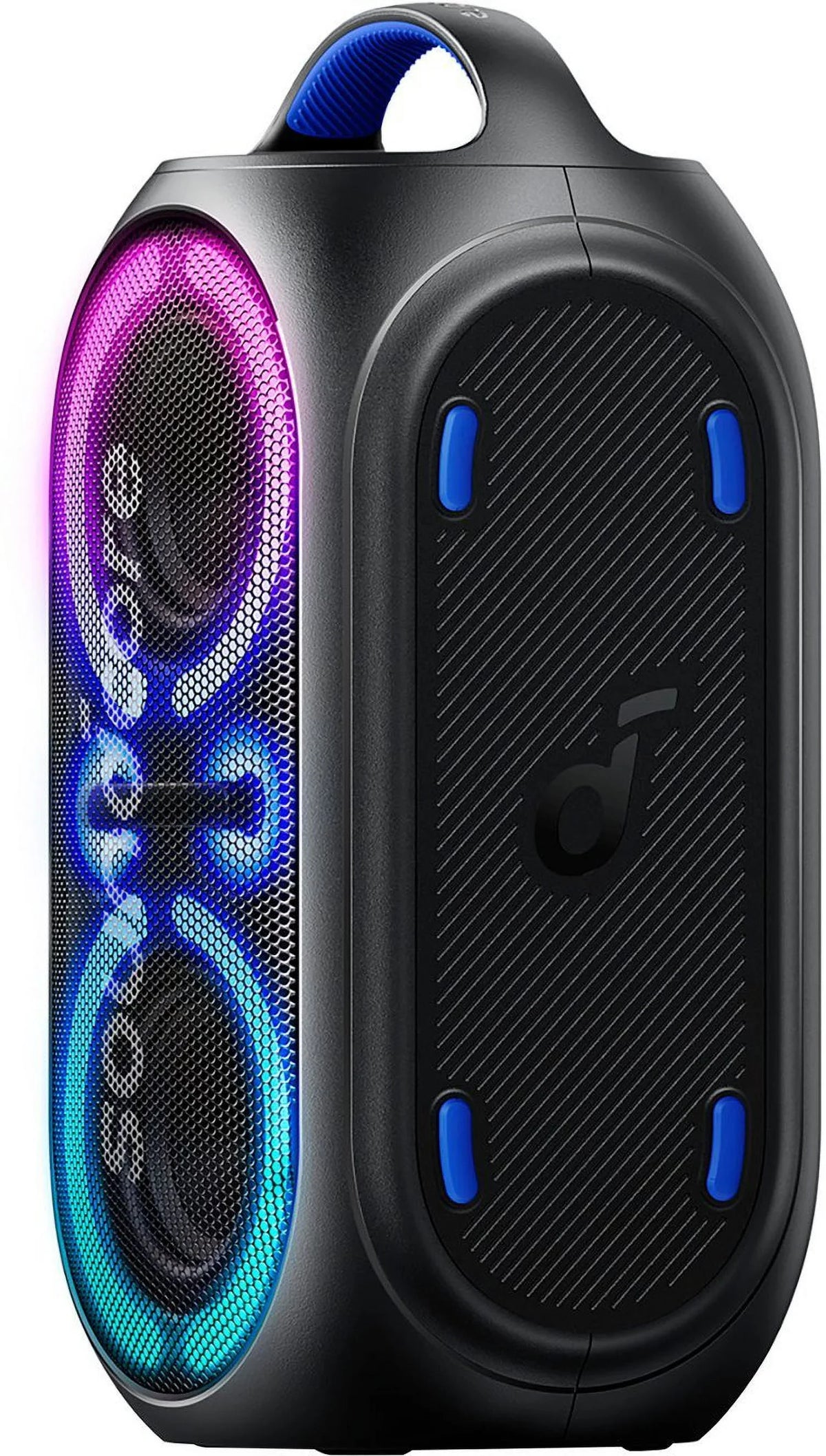 Rave Party (Refurbished 2 Black Soundcore - Speaker Good) Portable Bluetooth - Pre-Owned