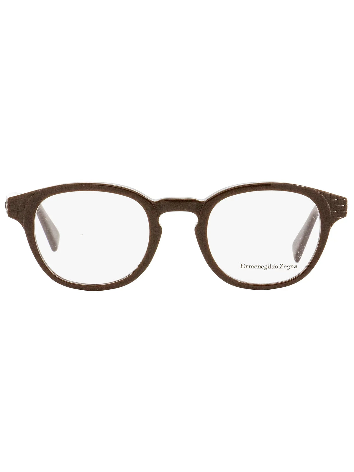 50 Eyeglasses EZ5108 Demo 480 Men's Zegna Round Ermenegildo