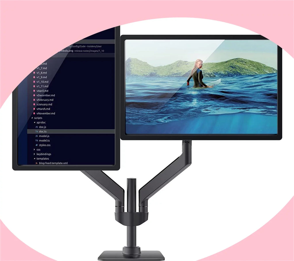 Dual Monitor Premium Stand