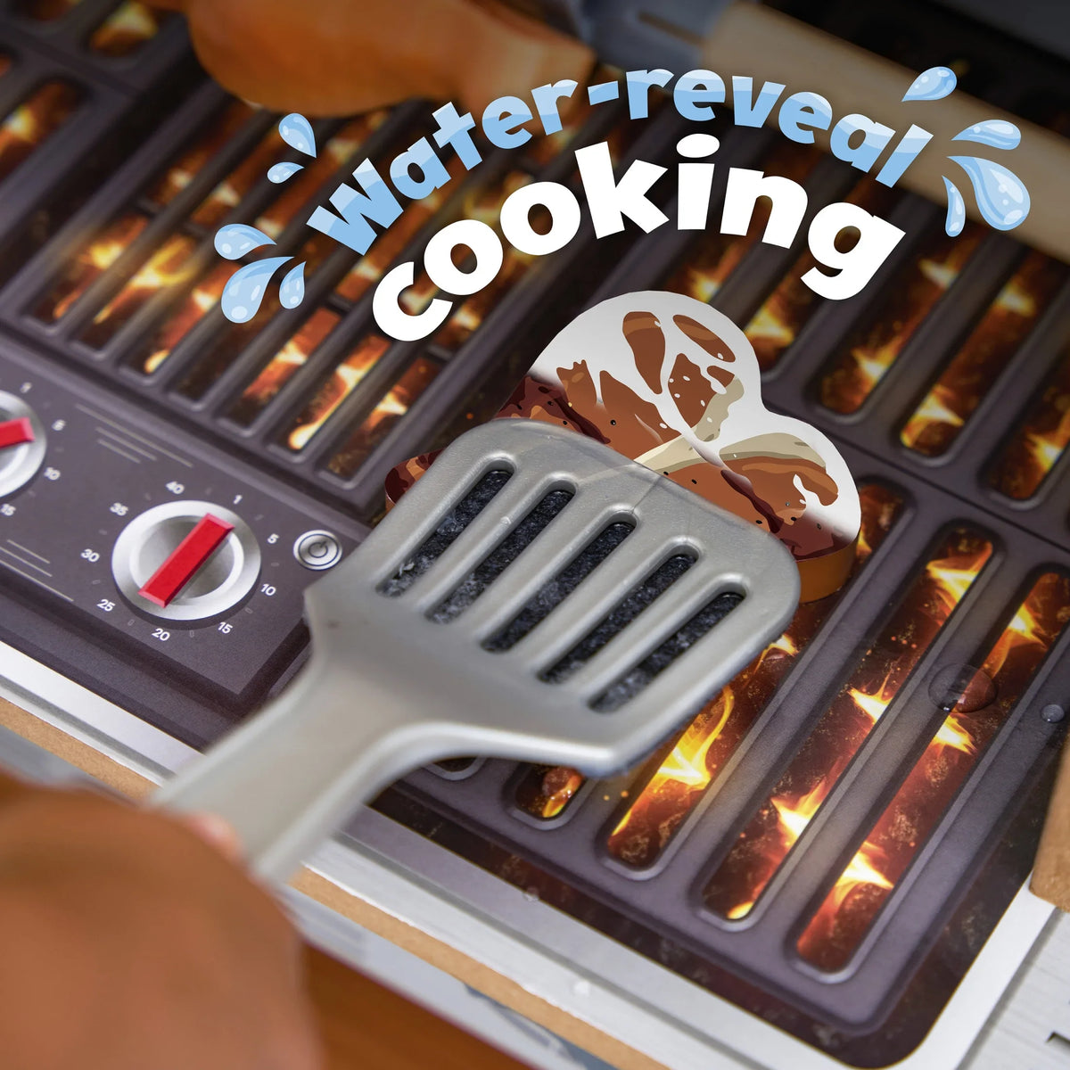 Accessories Grill Spin Food KidKraft with Kitchen Wooden Water-Reveal & & 21 & Play Reveal